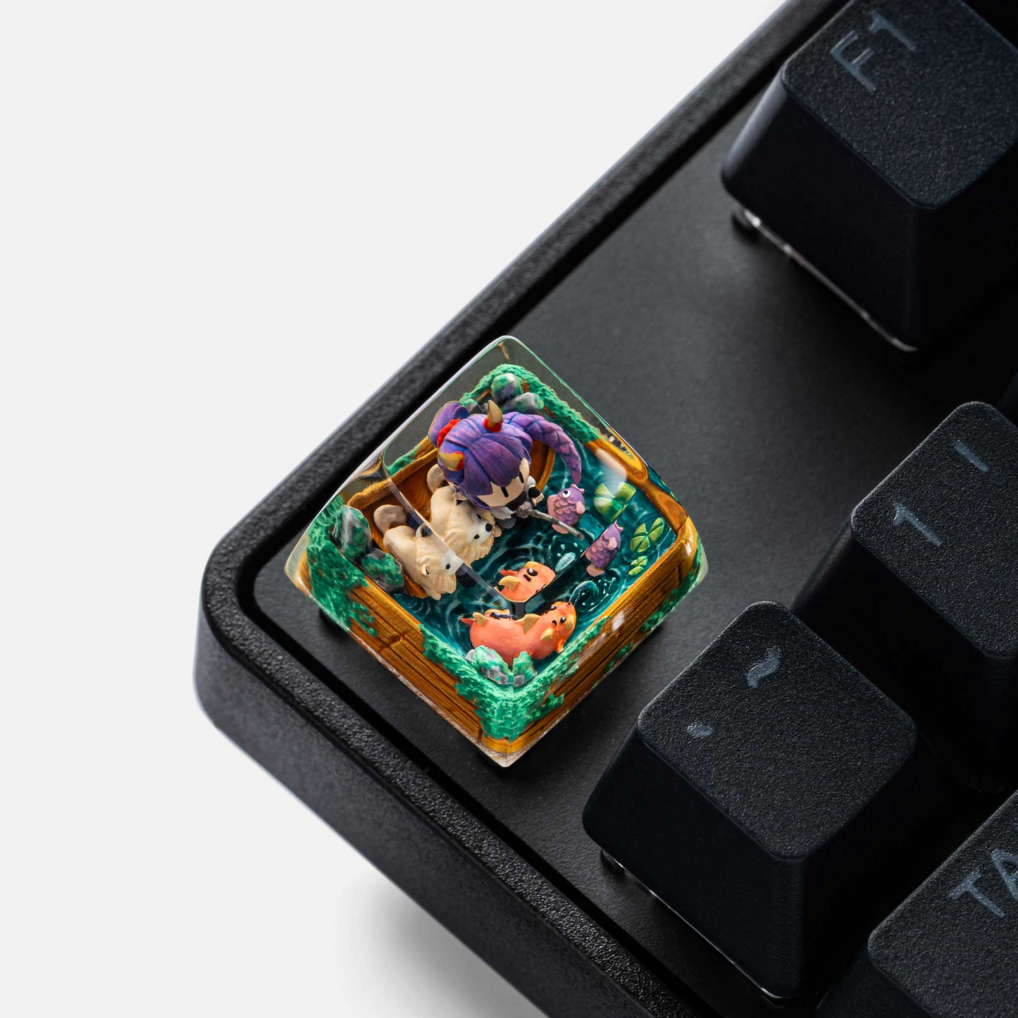 Onigiri Fishing Artisan Keycap