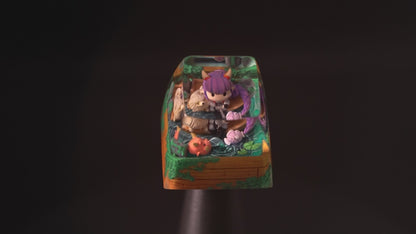 Onigiri Fishing Artisan Keycap